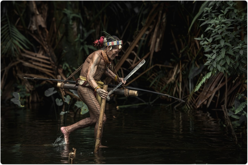 Indigenous Person In Jungle