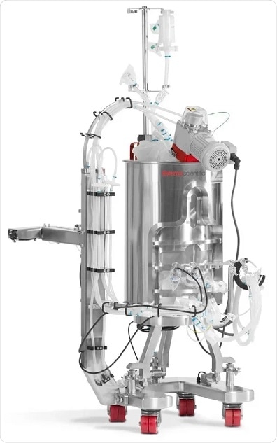 hermo Scientific™ HyPerforma™ 50 L Single-Use Bioreactor (S.U.B.).