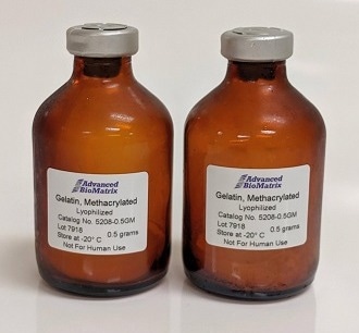 PhotoGel® ~95% DOM – Methacrylated gelatin