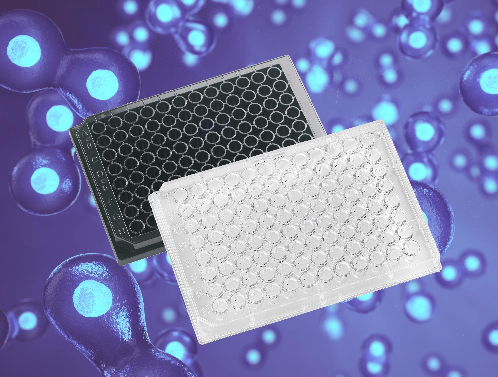 High performance microplates for enhanced cell growth and survival
